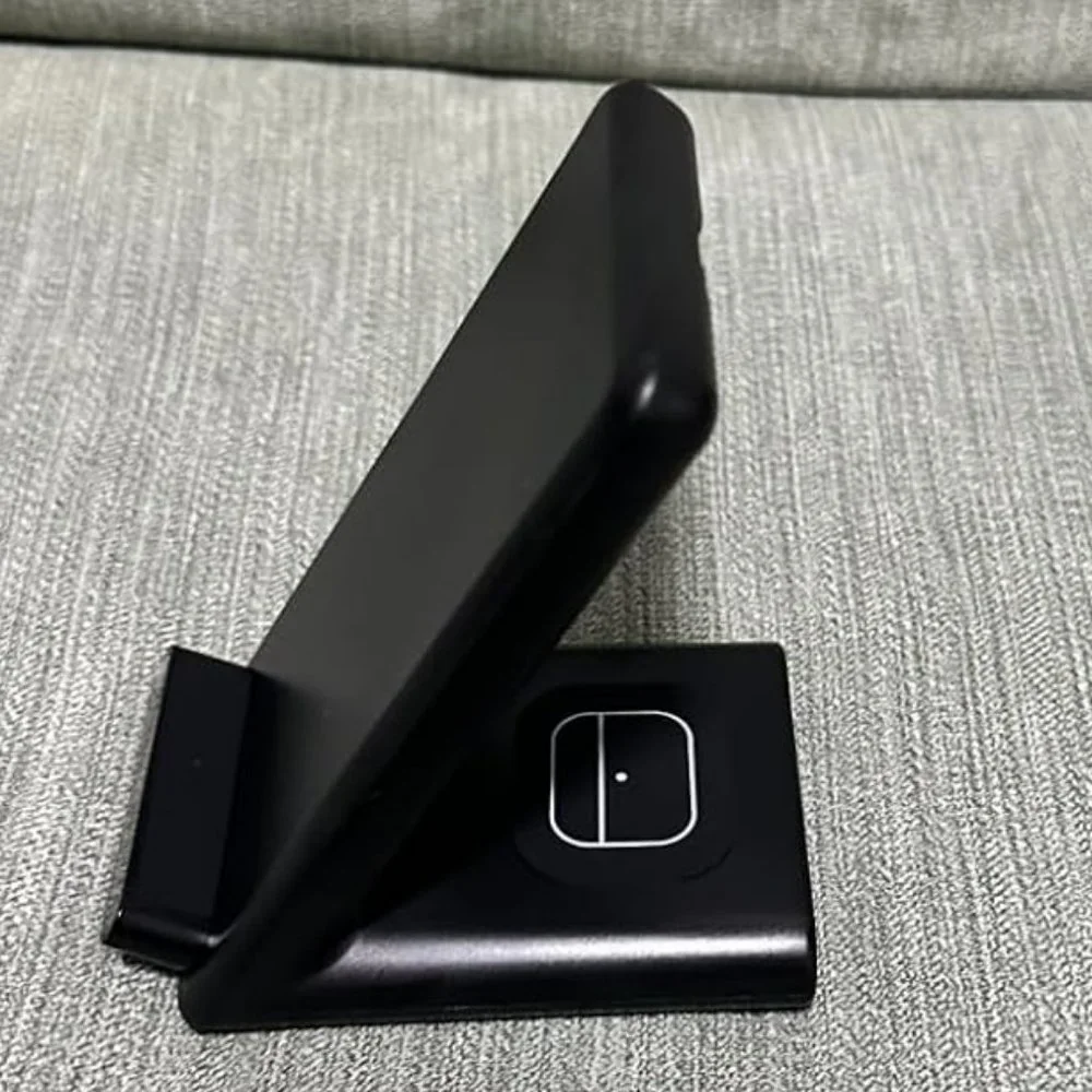 3 in1 Wireless Charging Station Made for Apple Watch iPhone AirPods with Adaptor